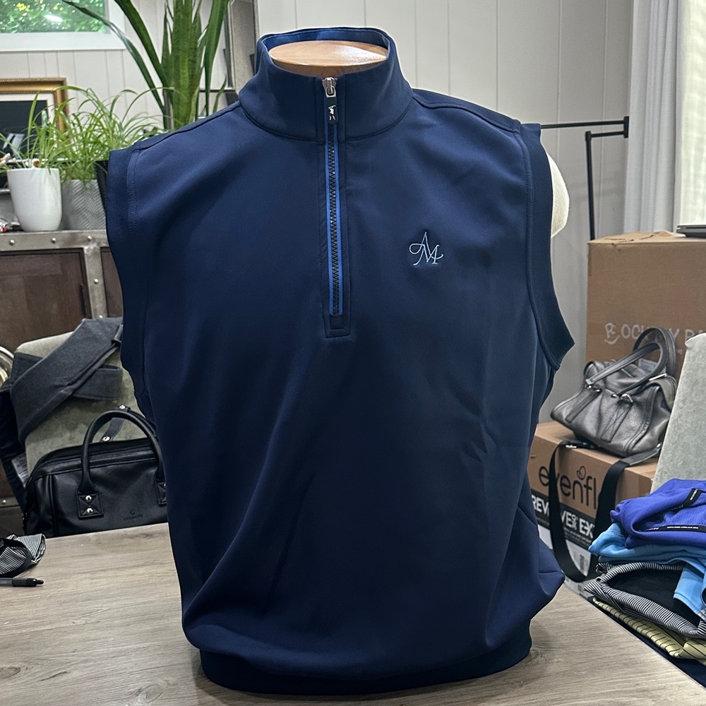 Fairway & Greene Navy Blue Vest